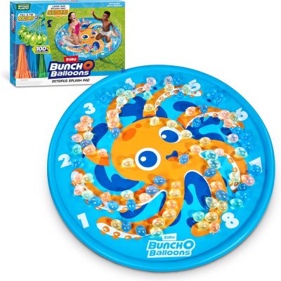 Zuru BUNCH O BALLOONS Vaðlaug með vatnsúðum og 100 Vatnsblöðrum