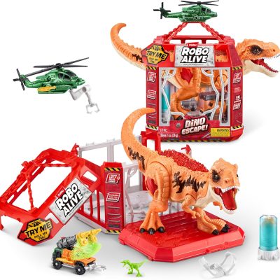 Robo Alive Risaeðla í búri