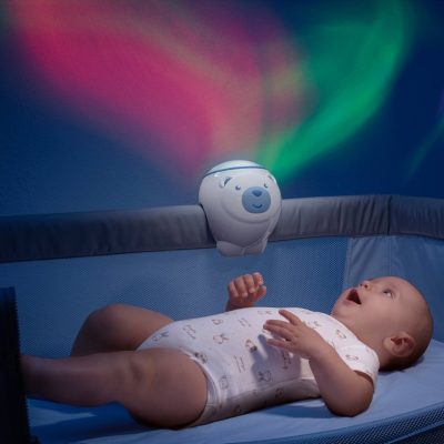 Chicco Ísbjörn Spiladós með norðurljósum