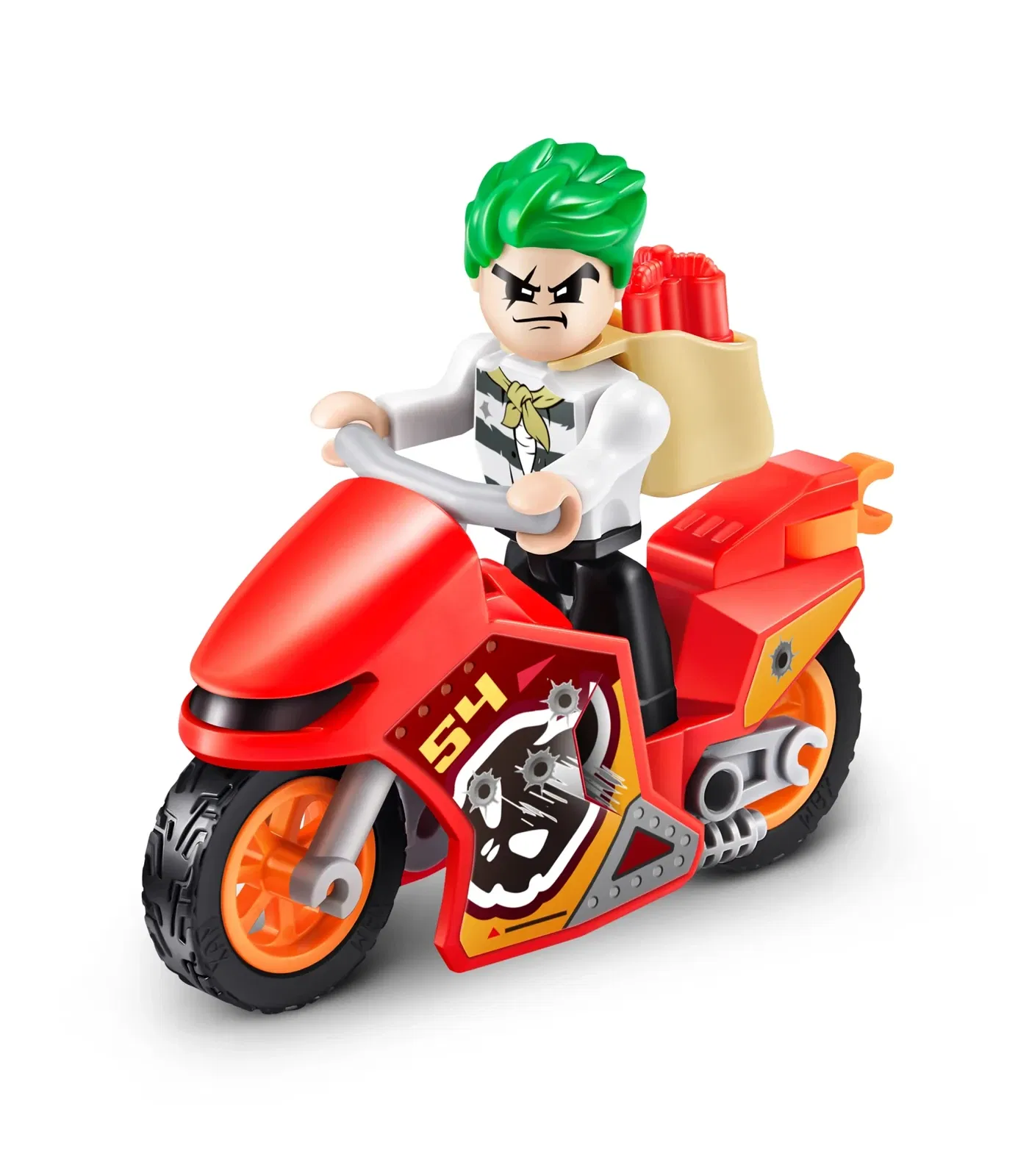 Zuru Max City Lögreglubíll og mótorhjól 125 kubbar - Image 3