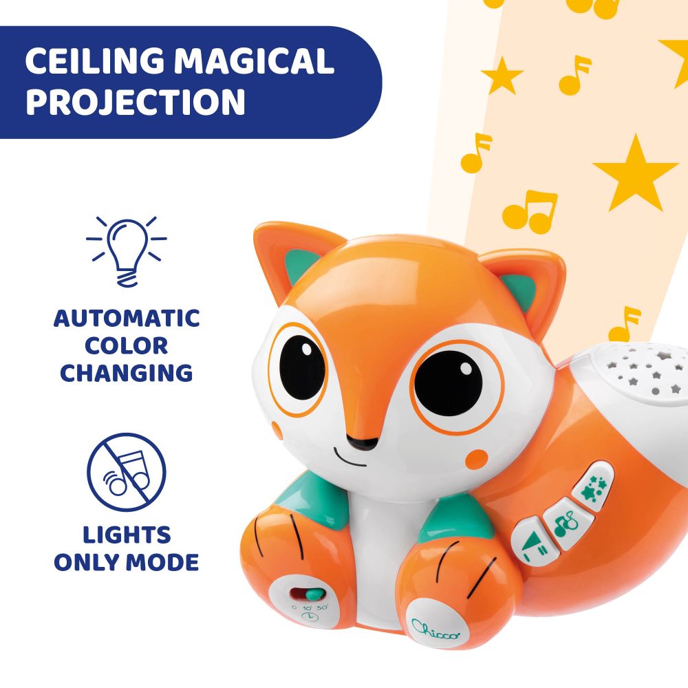 Chicco Foxy Spiladós og Ljós - Image 3