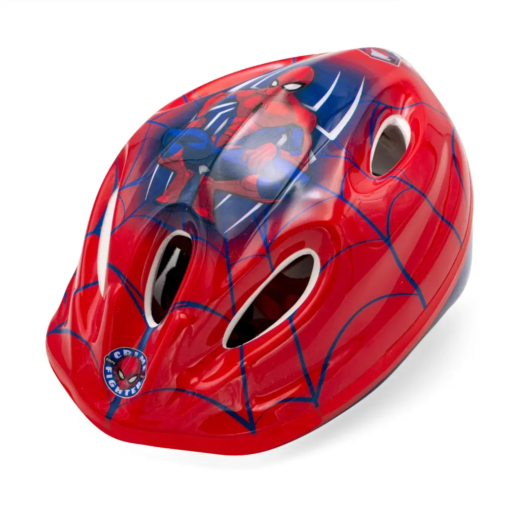 Hjólahjálmur Spiderman stærð 52-56cm