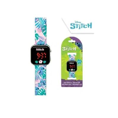 Barnaúr LED Lilo og Stitch