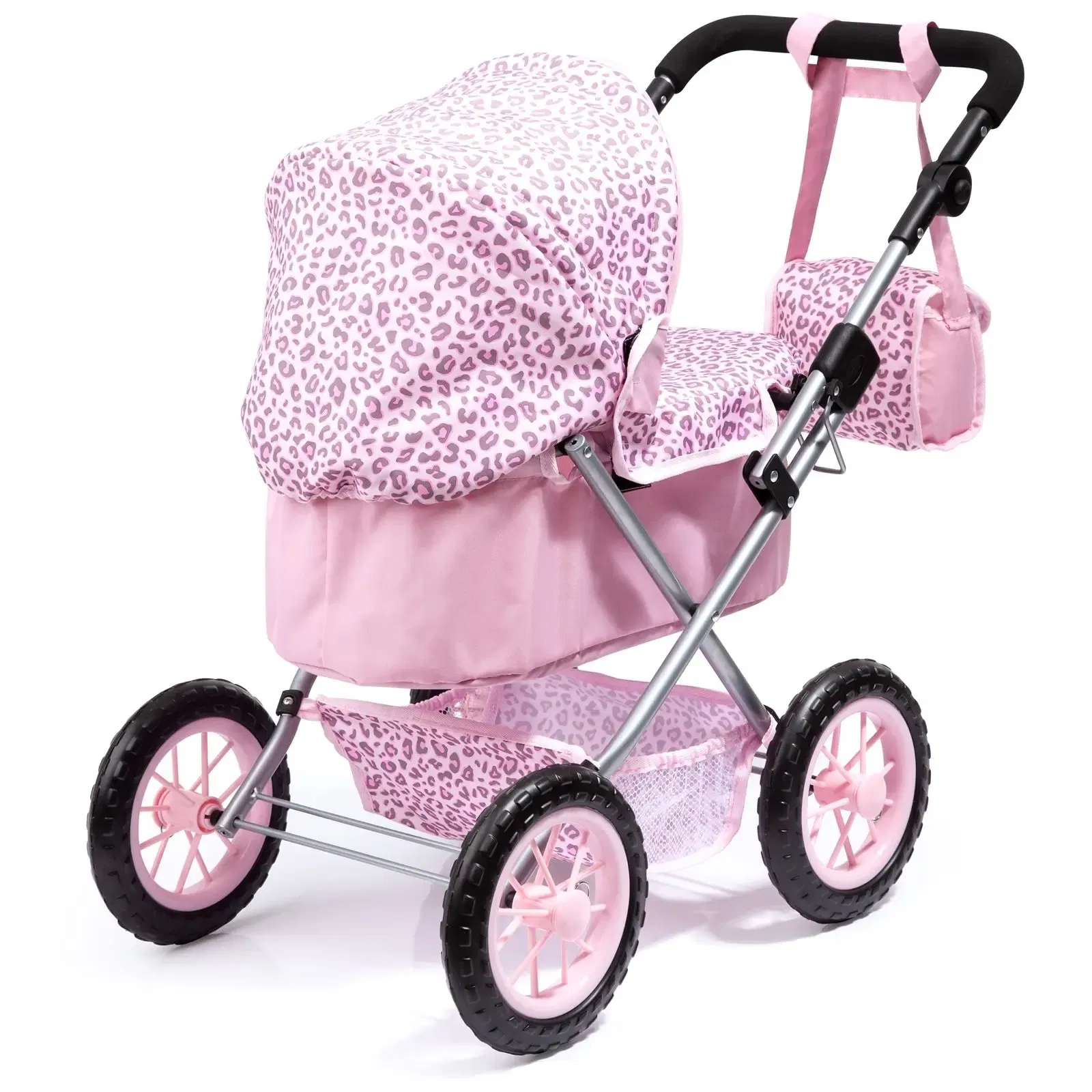 Bayer Design dúkkuvagn með svuntu og skiptitösku - Trendy -Bleikur - Image 7