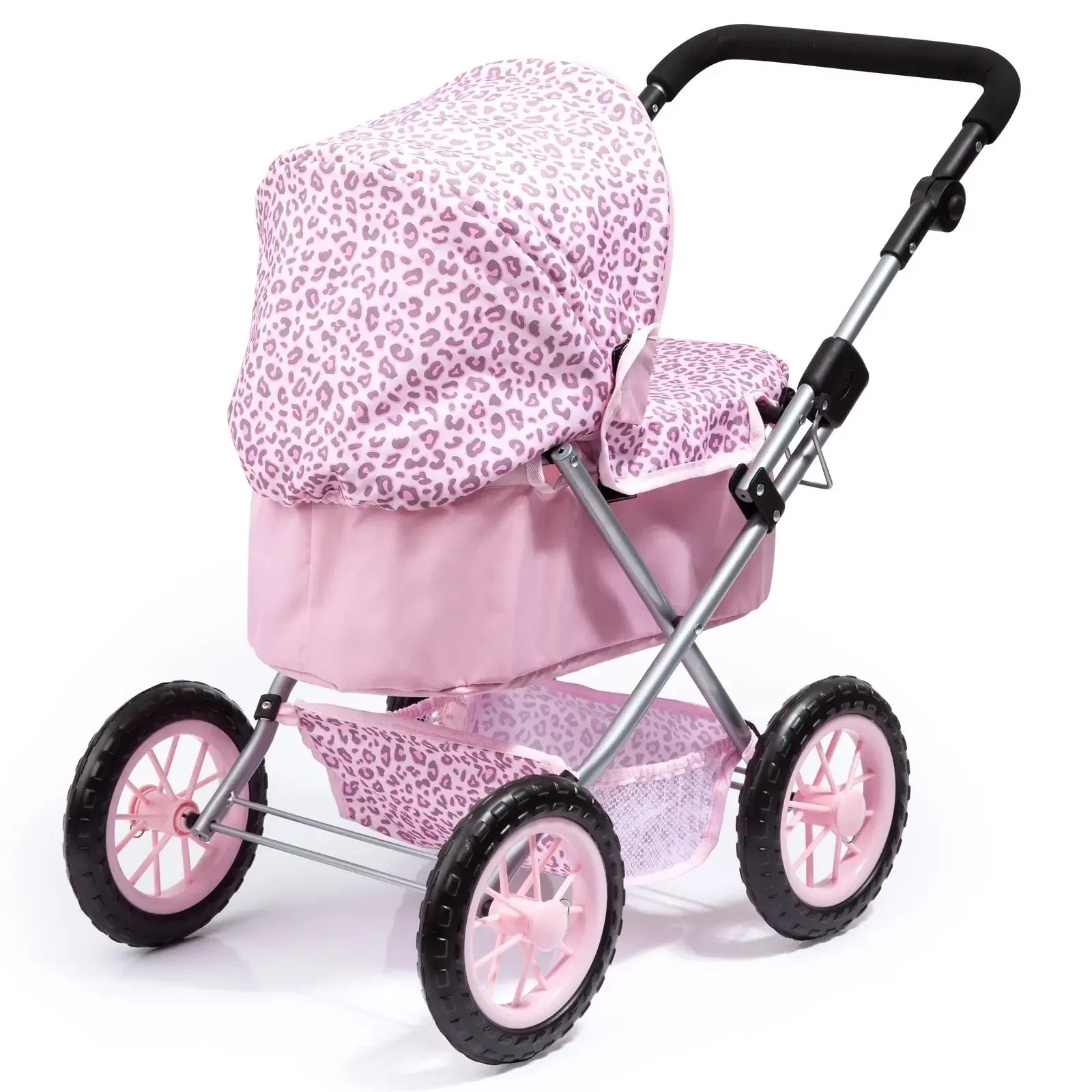 Bayer Design dúkkuvagn með svuntu og skiptitösku - Trendy -Bleikur - Image 6