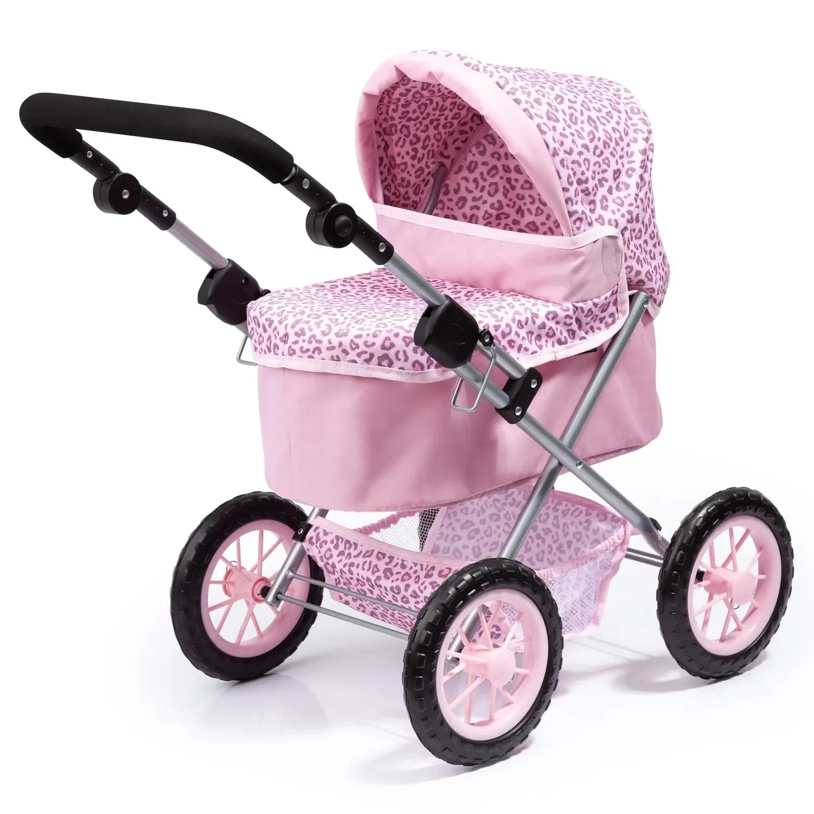 Bayer Design dúkkuvagn með svuntu og skiptitösku - Trendy -Bleikur - Image 5