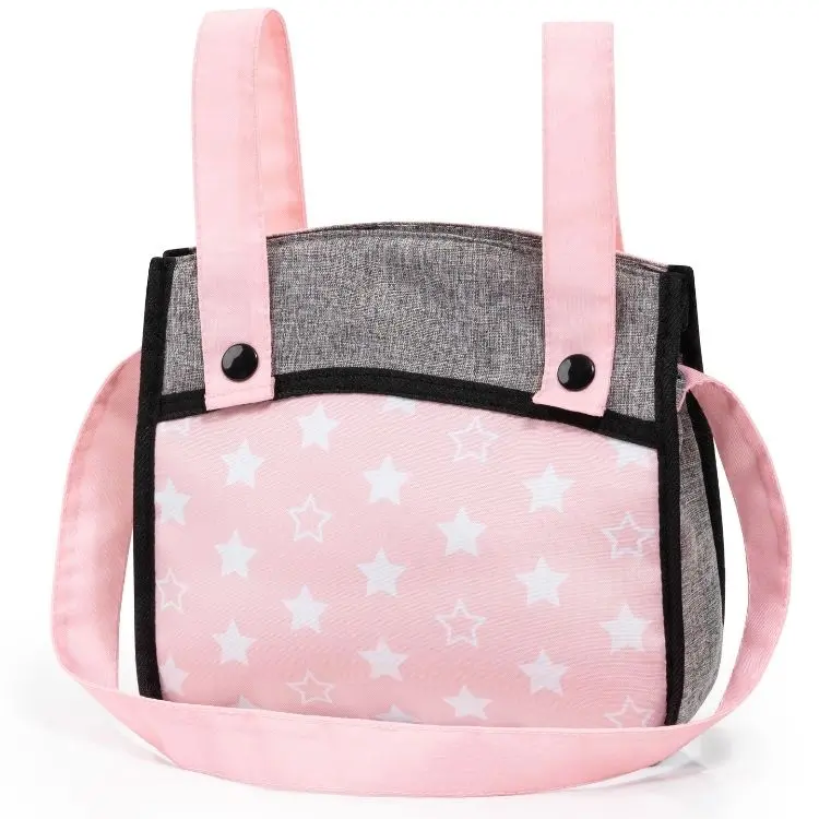 Bayer Design dúkkuvagn með svuntu og skiptitösku -XEO Bleikur og grár - Image 2