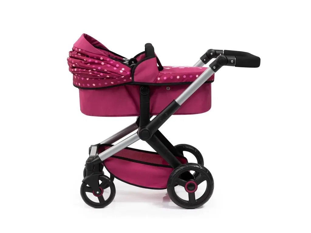 Bayer Design dúkkuvagn með svuntu og skiptitösku -XEO Vínrauður - Image 6