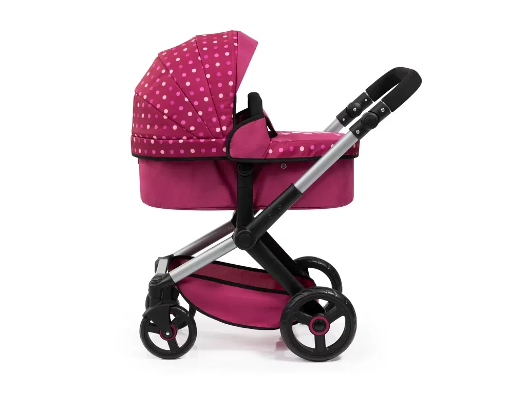 Bayer Design dúkkuvagn með svuntu og skiptitösku -XEO Vínrauður - Image 5