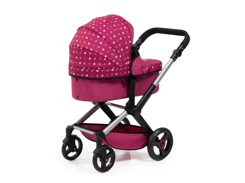 Bayer Design dúkkuvagn með svuntu og skiptitösku -XEO Vínrauður - Image 4