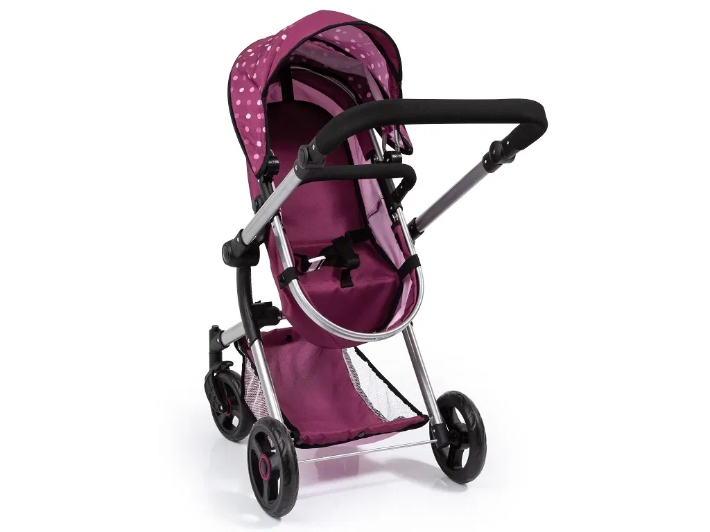 Bayer Design dúkkuvagn með svuntu og skiptitösku -Neo Vario Vínrauður - Image 7