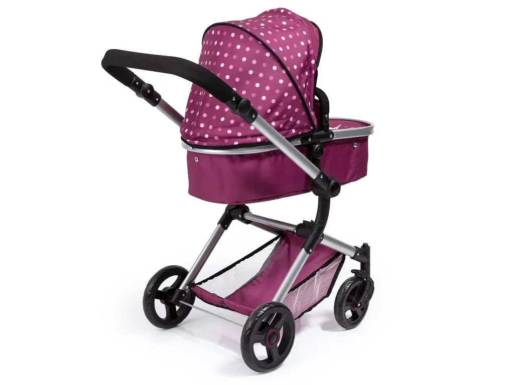 Bayer Design dúkkuvagn með svuntu og skiptitösku -Neo Vario Vínrauður - Image 5