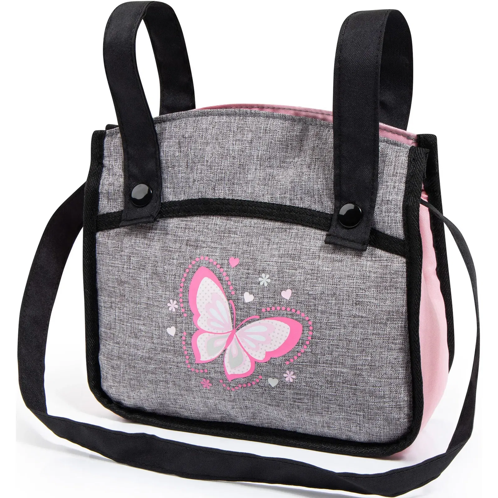 Bayer Design tvíburakerra með skiptitösku Twin Neo - Bleikur og Grár - Image 2