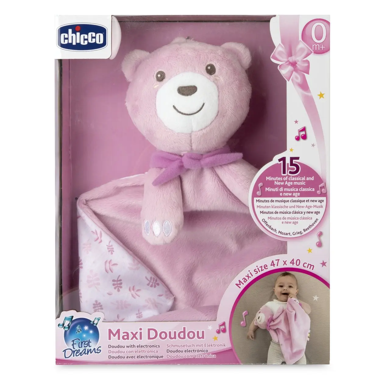 Chicco Maxi Kúruteppi Bangsi bleikur - Image 4