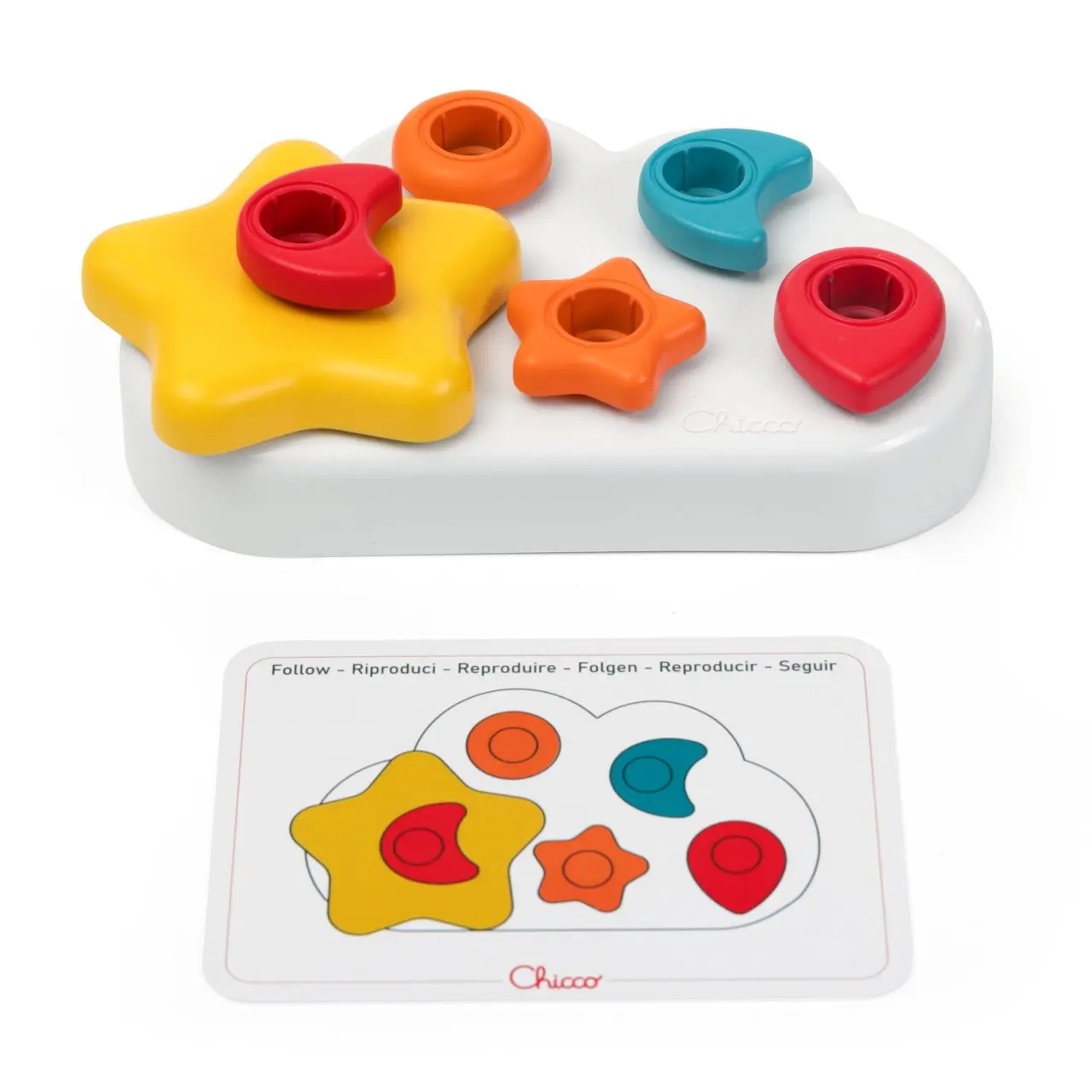 Chicco Skýjaturn með formum - Image 3