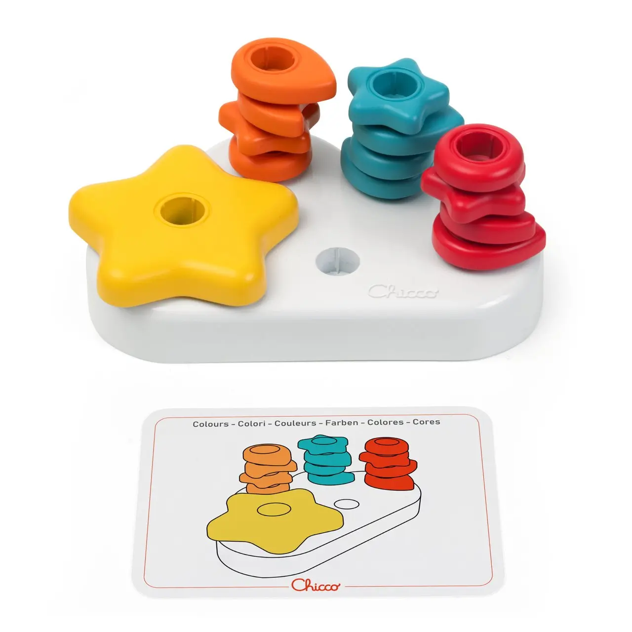 Chicco Skýjaturn með formum - Image 7