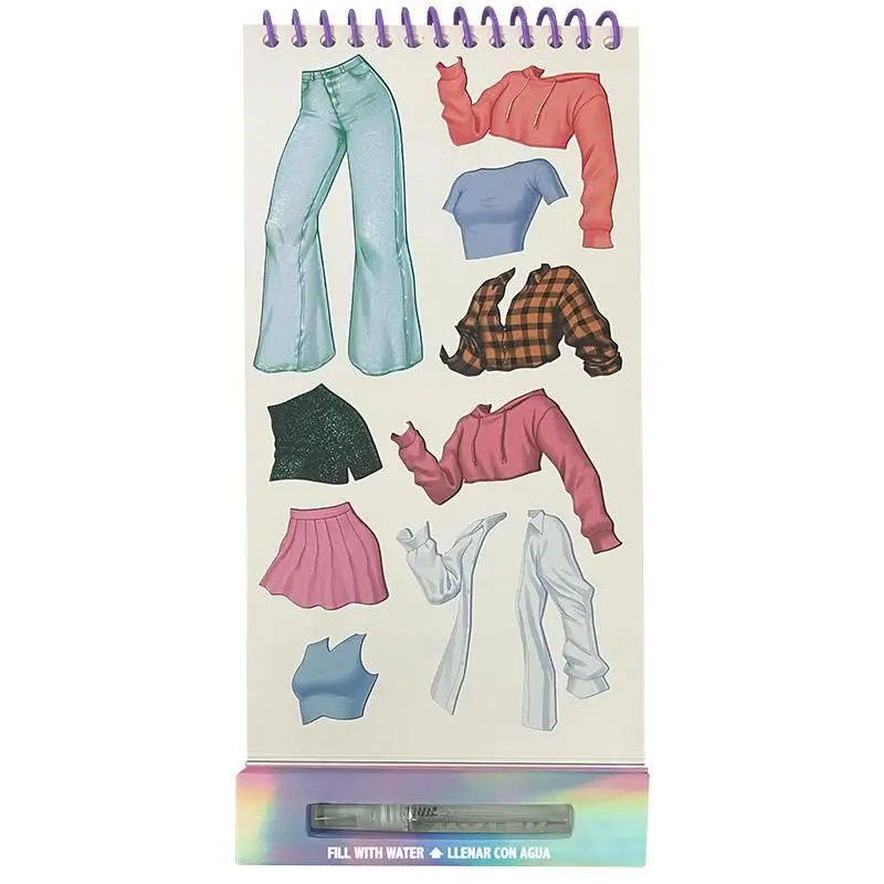 Dúkkulísu myndabók með úðabrúsa - Image 2