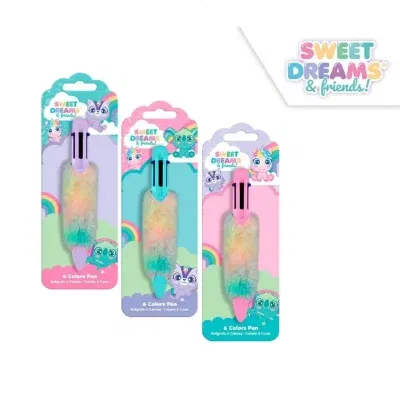 Einhyrninga Litapenni með dúsk