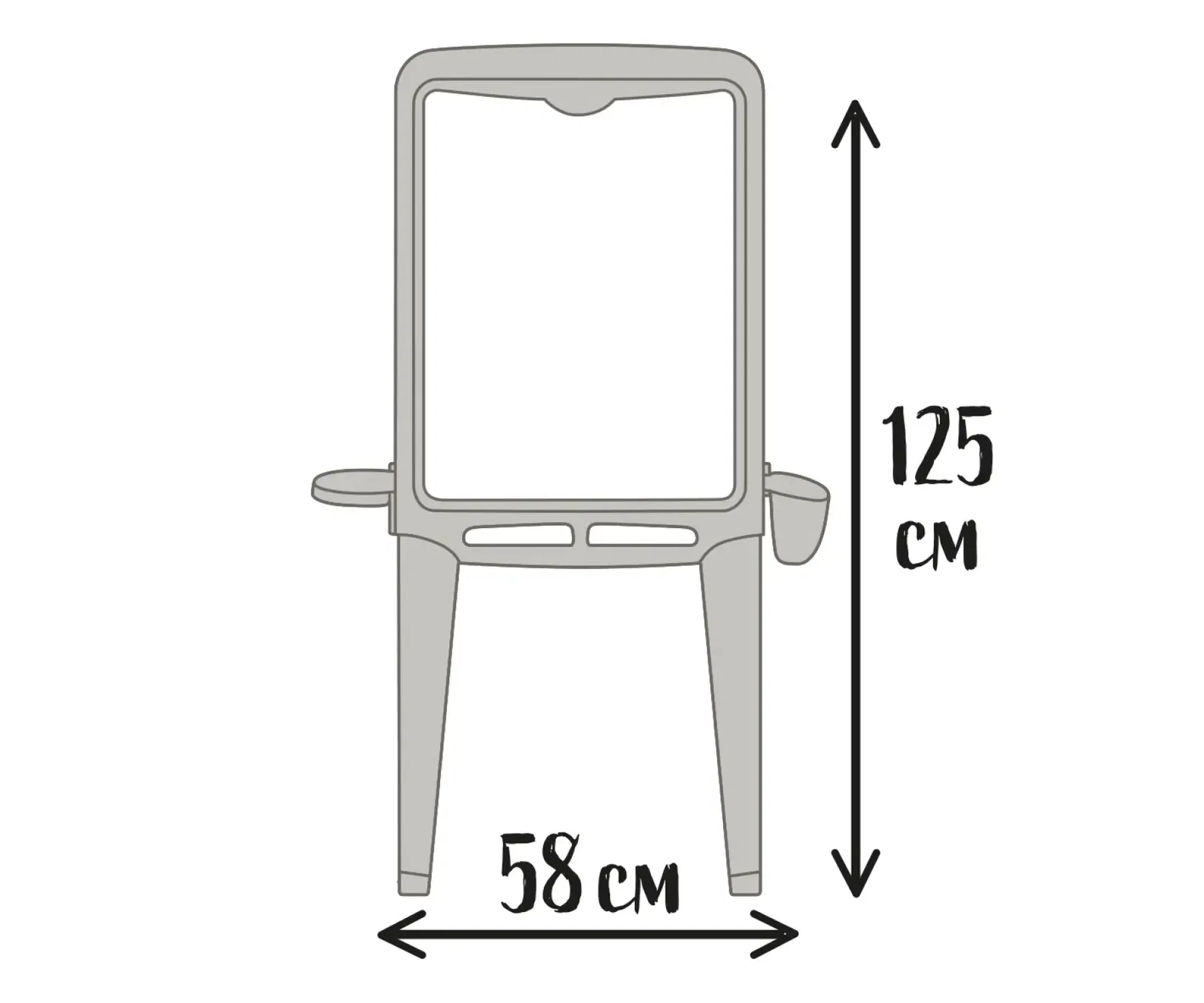 Smoby Teiknitafla á fótum - Image 3